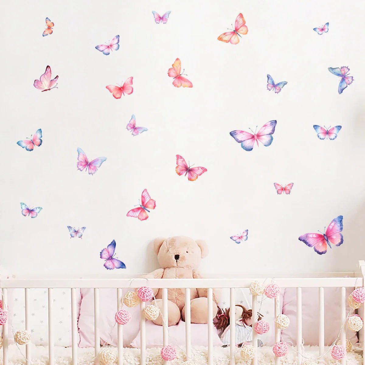 Décoration Murale - ButterfliesSticker™ - MultiColore - Bébé Chez Nous