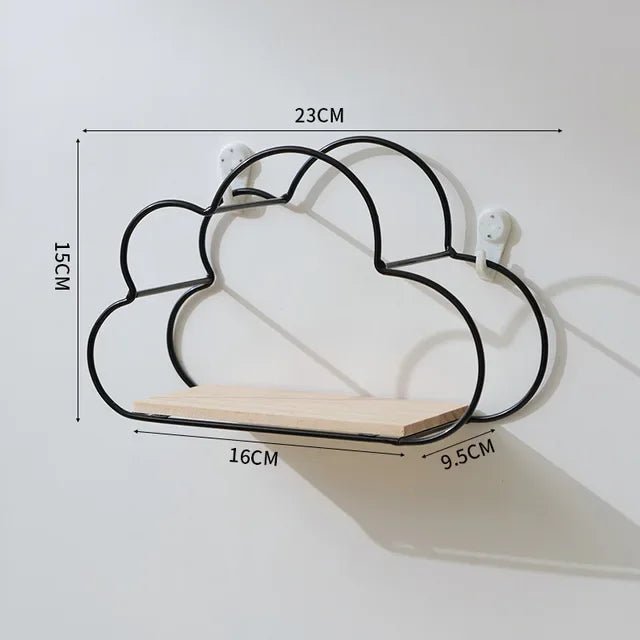 Décoration Murale - KidWallShelf™ - Noir - Bébé Chez Nous