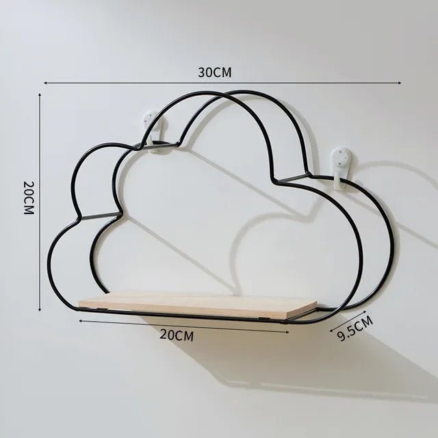 Décoration Murale - KidWallShelf™ - Noir - Bébé Chez Nous