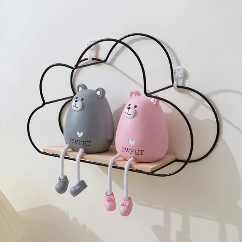 Décoration Murale - KidWallShelf™ - Noir - Bébé Chez Nous