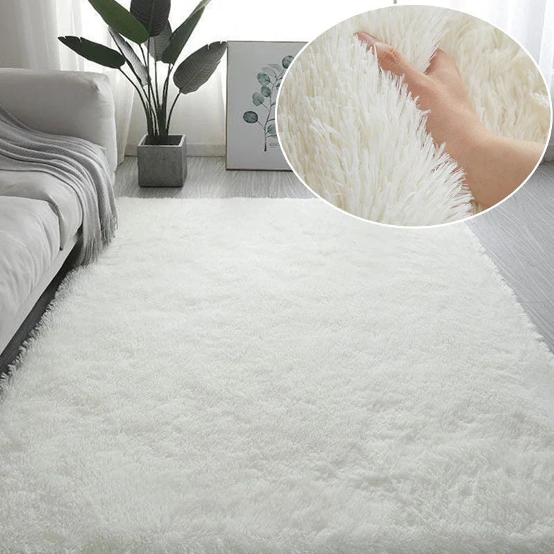 Tapis en Fourrure - HairyRugs™ - Blanc - Bébé Chez Nous